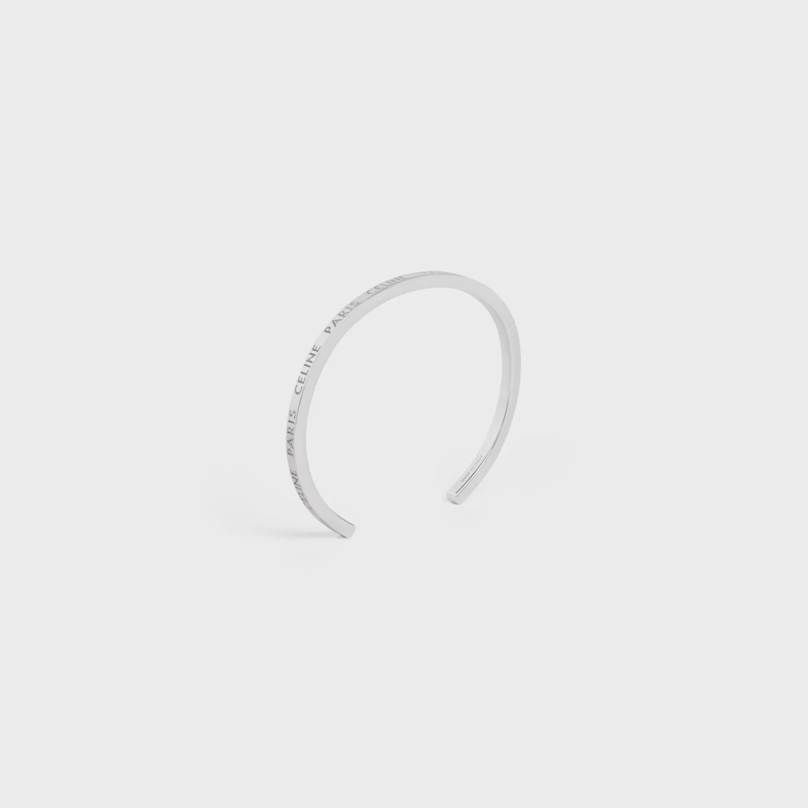 Discount Paris Thin Cuff in Brass with Rhodium Finish Women Other Lines | Categories·Bracelets
