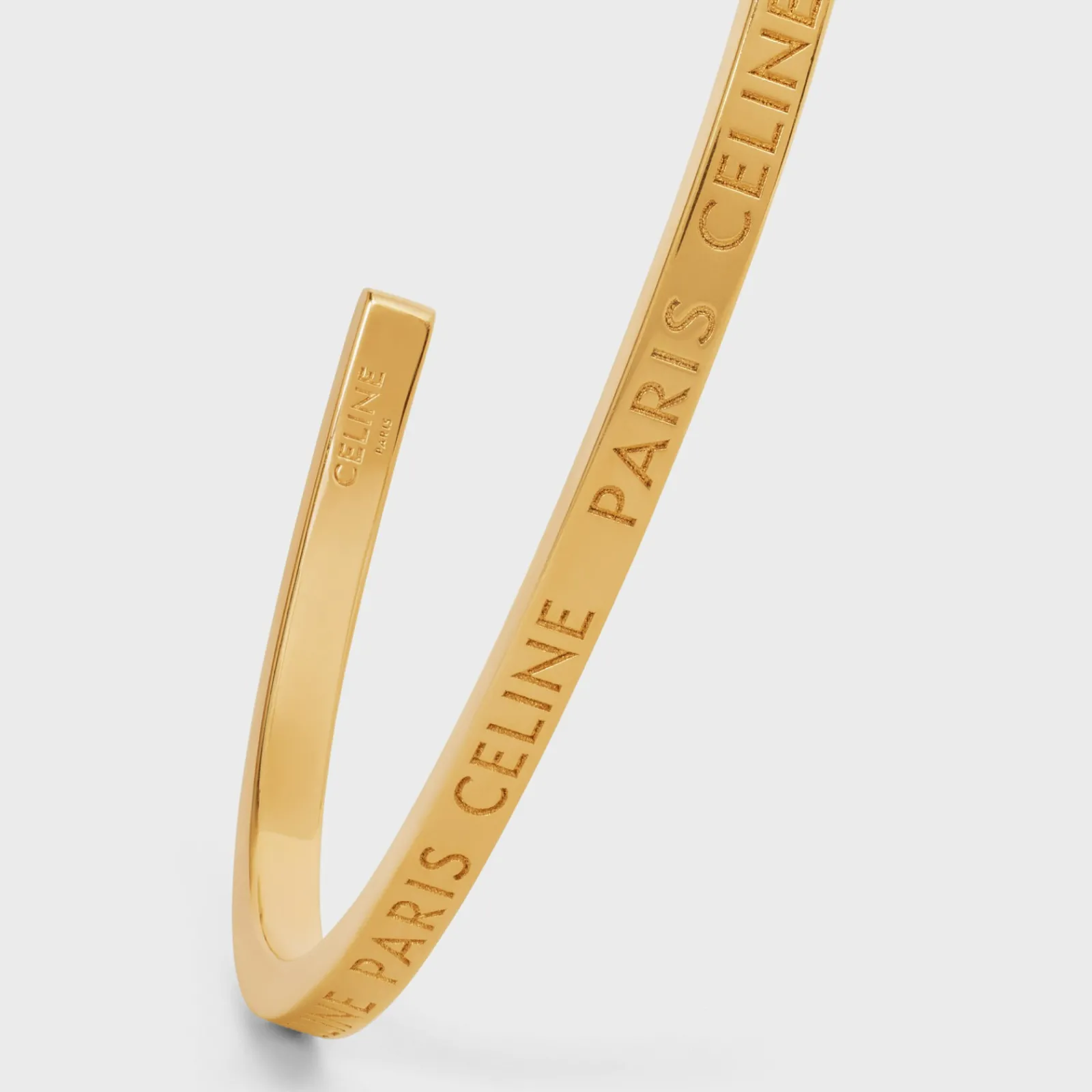 Sale Paris Thin Cuff in Brass with Finish Women Other Lines | Categories·Bracelets