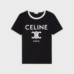 Sale PARIS T-SHIRT IN COTTON JERSEY Women T-Shirts And Sweatshirts