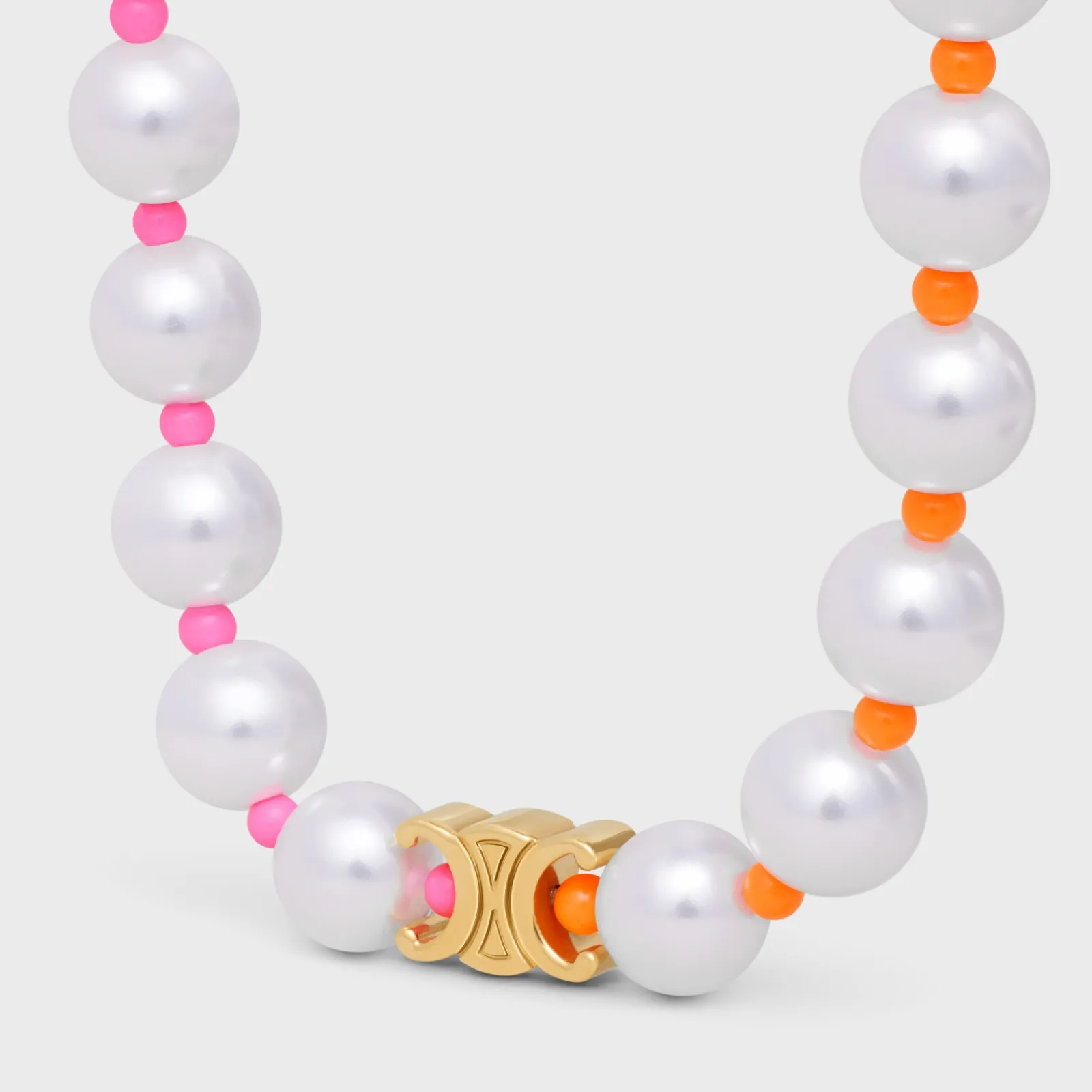 Discount Plage Pearl Bracelet in Brass with Gold Finish and Resin Pearls Women Triomphe | Other Lines