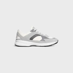 Discount RUNNER CR-03 LOW LACE-UP SNEAKER in MESH, SUEDE CALFSKIN AND CALFSKIN Sneakers