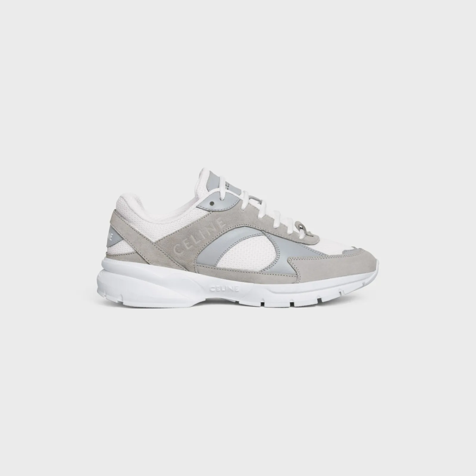 Best RUNNER CR-03 LOW LACE-UP SNEAKER in SUEDE CALFSKIN, MESH AND CALFSKIN Women Sneakers