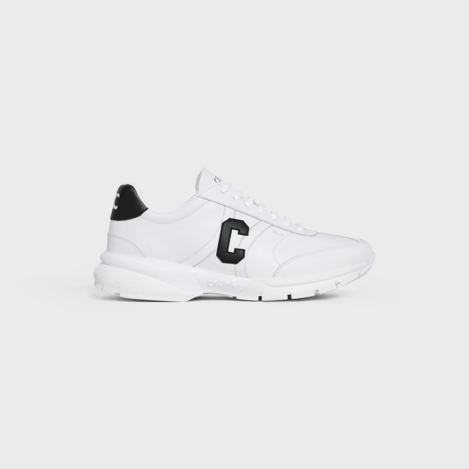 Best RUNNER CR-02 LOW LACE-UP SNEAKER in CALFSKIN Women Sneakers