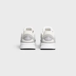 Discount RUNNER CR-03 LOW LACE-UP SNEAKER in MESH, SUEDE CALFSKIN AND CALFSKIN Sneakers