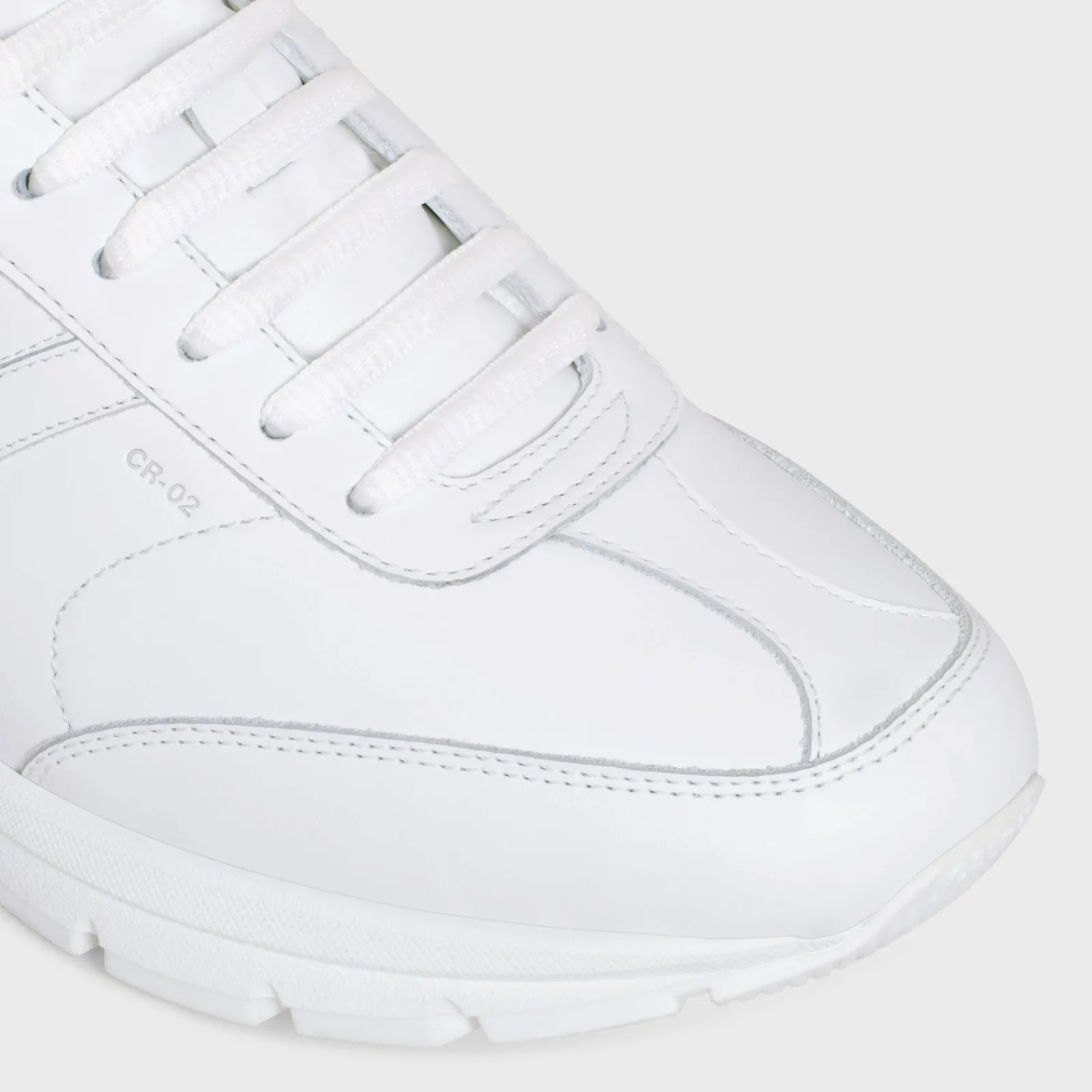 Best RUNNER CR-02 LOW LACE-UP SNEAKER in CALFSKIN Women Sneakers