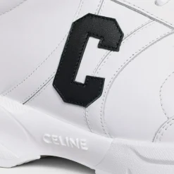 Best RUNNER CR-02 LOW LACE-UP SNEAKER in CALFSKIN Women Sneakers