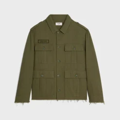 Fashion saharienne jacket in cotton Coats & Blousons