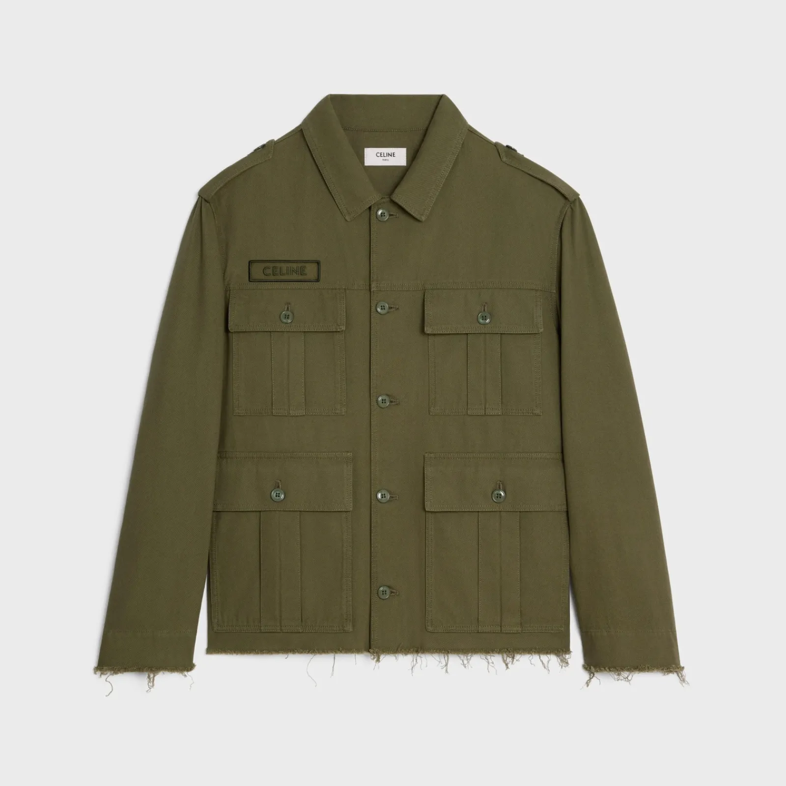 Fashion saharienne jacket in cotton Coats & Blousons