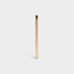 Fashion Sentimental Straight Earring in Yellow Gold and Diamond Women Celine Sentimental | Categories·Earrings
