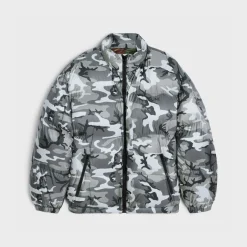 New SHORT DOWN JACKET IN NYLON Coats & Blousons