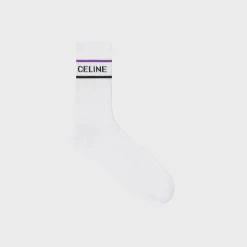 Outlet SOCKS IN STRIPED COTTON Hats And Soft Accessories