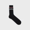 Outlet SOCKS IN STRIPED COTTON Hats And Soft Accessories