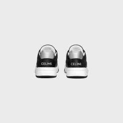Hot TRAINER CT-07 LOW LACE-UP SNEAKER in Mesh, Calfskin AND Laminated Calfskin Sneakers