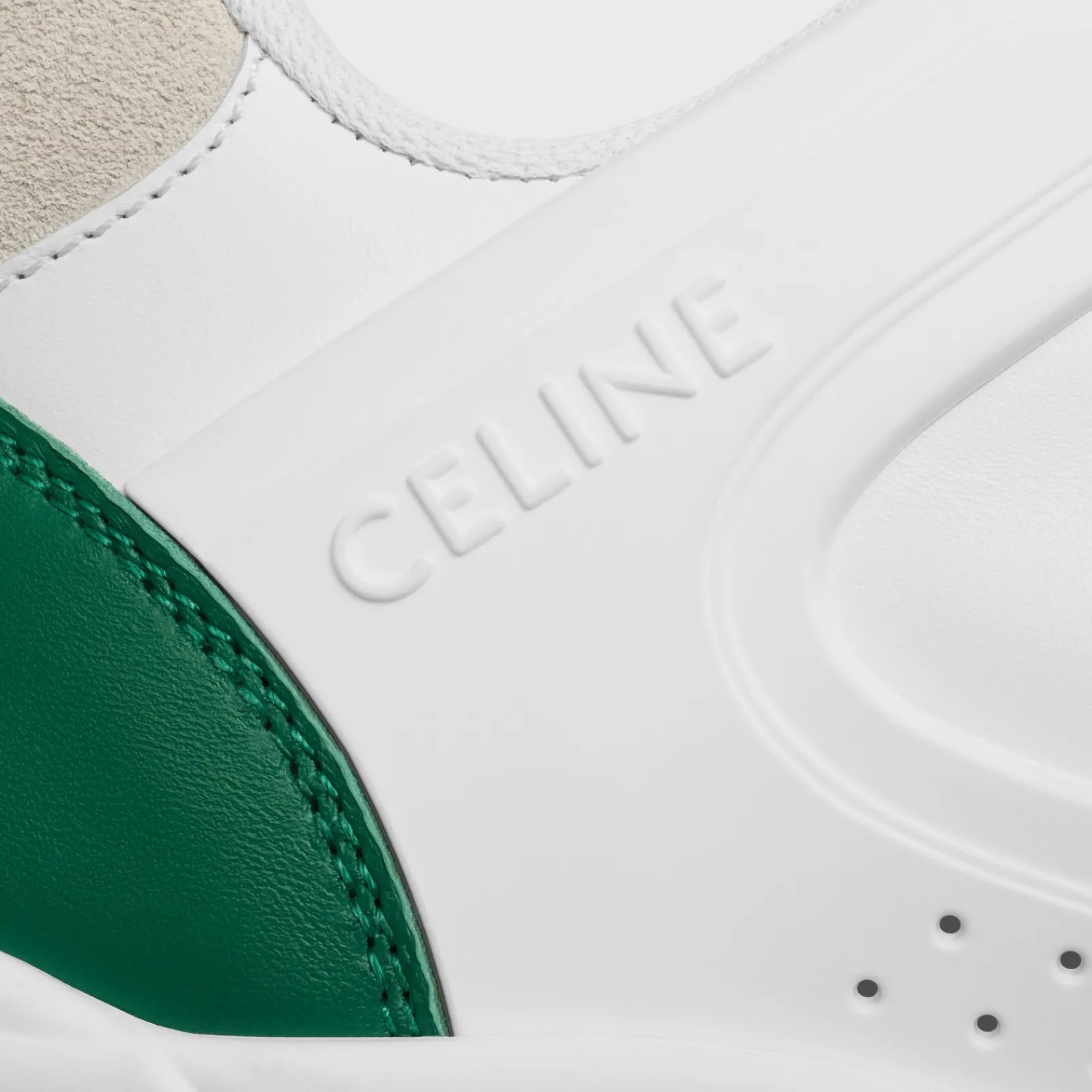 Sale TRAINER CT-07 LOW LACE-UP SNEAKER in CALFSKIN AND SUEDE CALFSKIN Sneakers