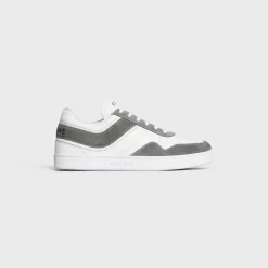 Outlet TRAINER LOW LACE-UP SNEAKER in SUEDE CALFSKIN AND CALFSKIN Sneakers