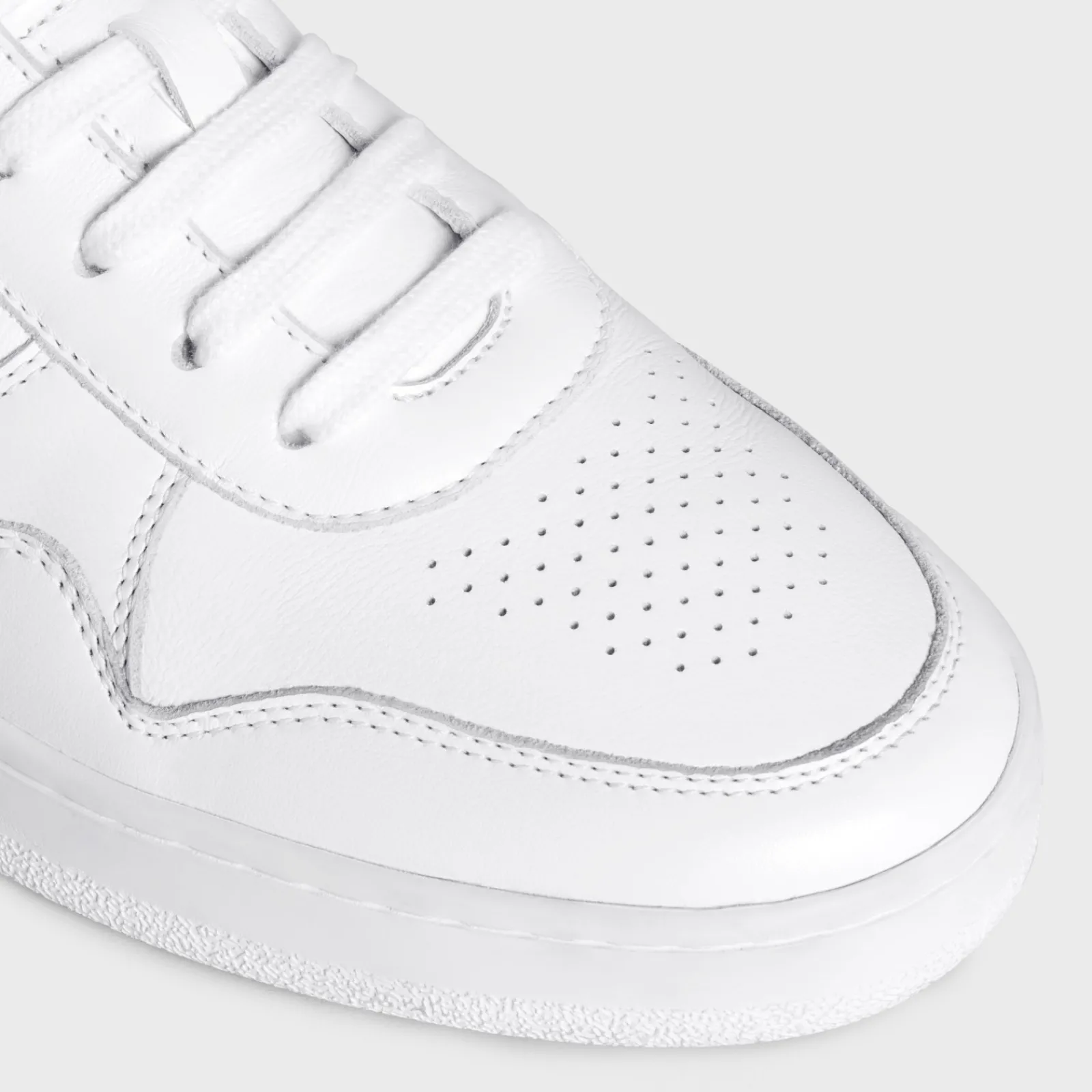 Fashion TRAINER LOW LACE-UP SNEAKER in CALFSKIN Women Sneakers