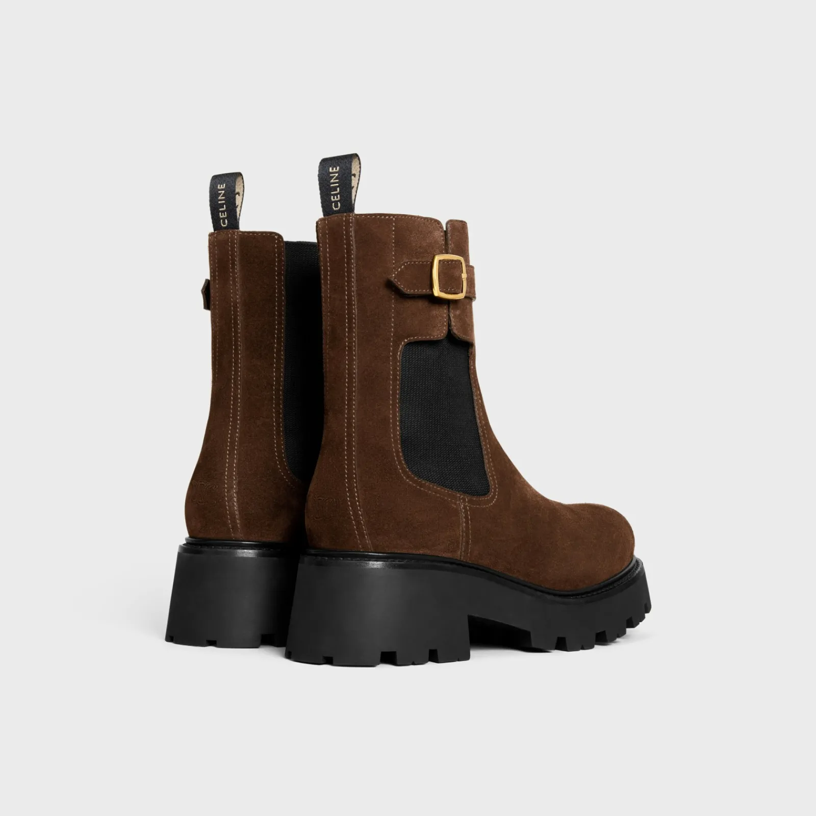 Discount TRIOMPHE RANGERS CHELSEA BOOT in Suede Calfskin Women Boots And Ankle Boots