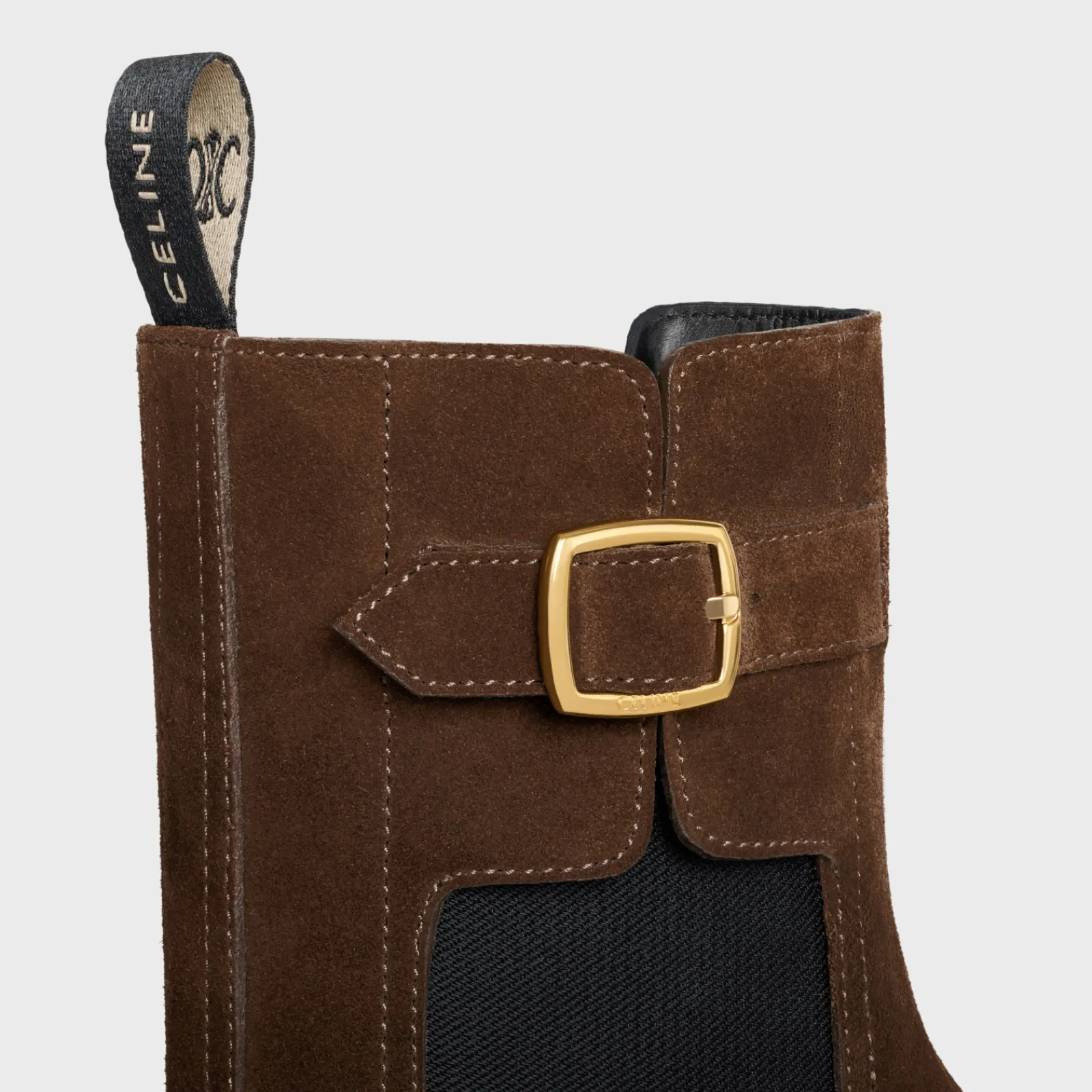 Discount TRIOMPHE RANGERS CHELSEA BOOT in Suede Calfskin Women Boots And Ankle Boots