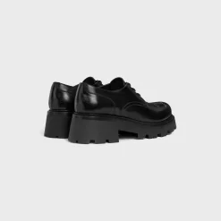 Online TRIOMPHE RANGERS DERBY WITH PERFORATED TRIOMPHE in POLISHED BULL Women Loafers And Flats