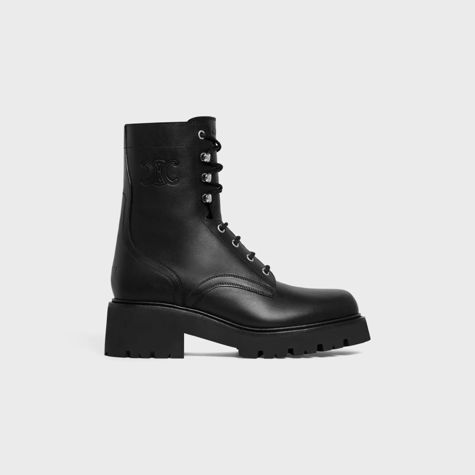 Discount TRIOMPHE RANGERS MID LACE-UP BOOT in SHINY BULL Women Boots And Ankle Boots
