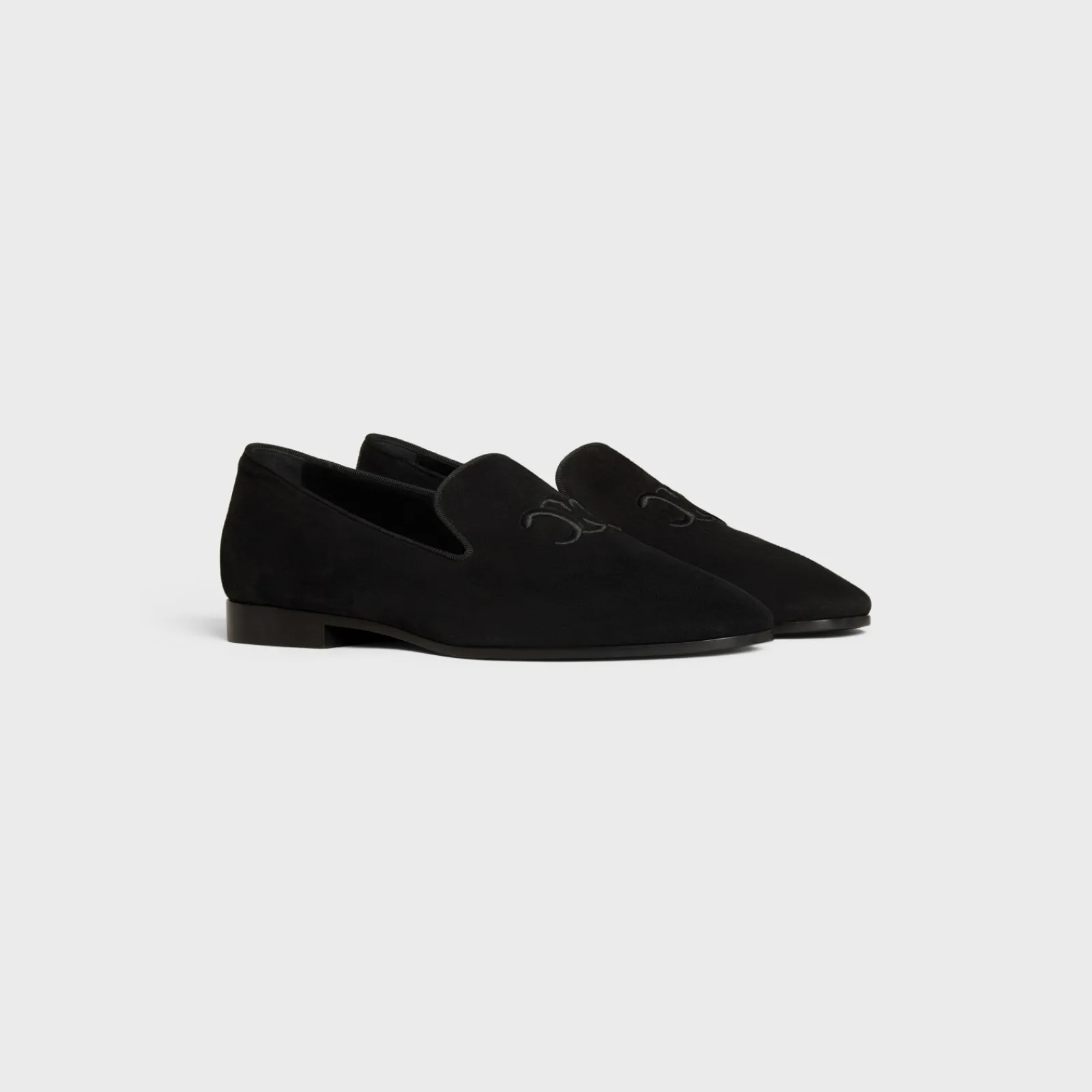 Sale TRIOMPHE SLIPPERS in SUEDE CALFSKIN Loafers And Mocassins