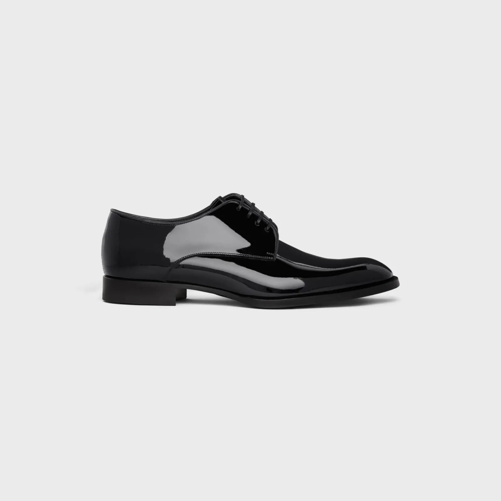 Online TUXEDO DERBY in Patent calfskin Loafers And Mocassins
