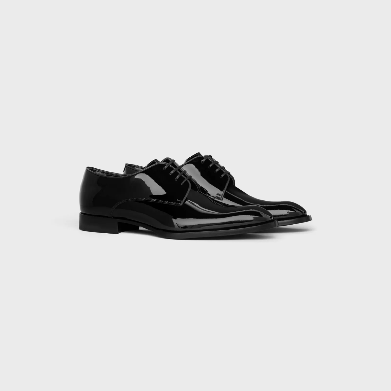 Online TUXEDO DERBY in Patent calfskin Loafers And Mocassins