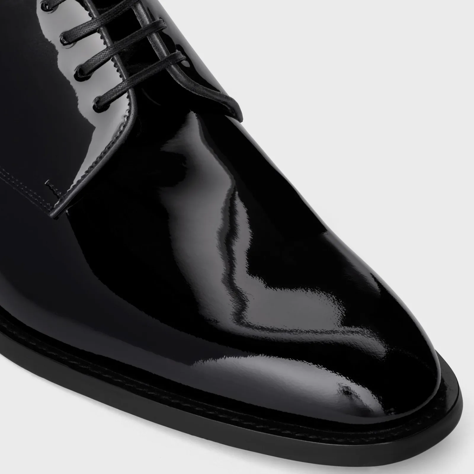 Online TUXEDO DERBY in Patent calfskin Loafers And Mocassins