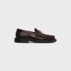 Clearance UNIVERSITÉ TRIOMPHE CHAIN LOAFFER in POLISHED BULL Women Loafers And Flats