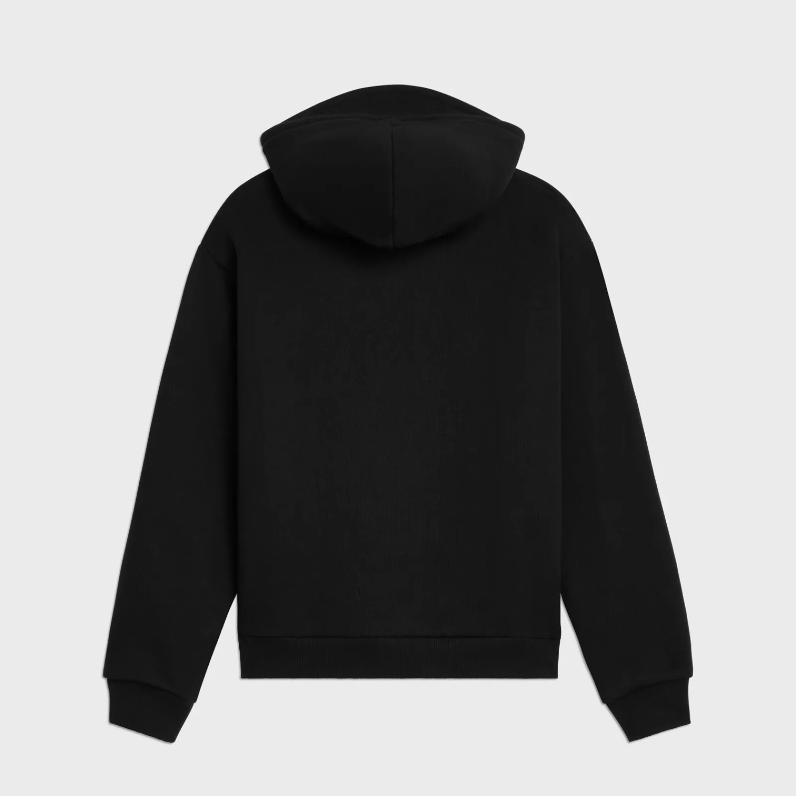 Discount zipped quilted hoodie in cotton fleece T-Shirts And Sweatshirts