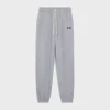 Outlet -EMBROIDERED TRACK PANTS IN COTTON Pants And Shorts