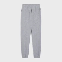 Outlet -EMBROIDERED TRACK PANTS IN COTTON Pants And Shorts
