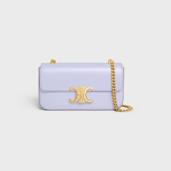 Sale CHAIN SHOULDER BAG CLAUDE in shiny calfskin Women More Lines·Claude | Categories·Shoulder Bags
