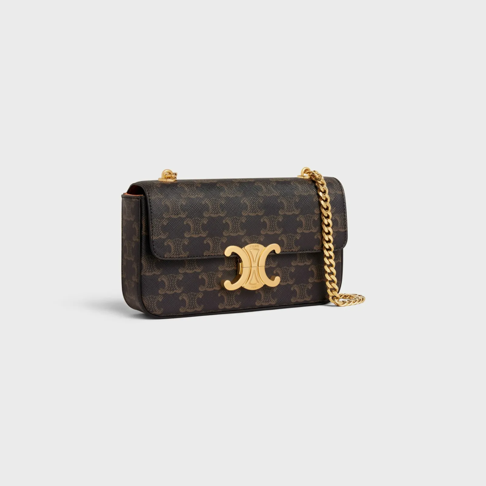 Hot CHAIN SHOULDER BAG CLAUDE in Triomphe canvas Women Triomphe Canvas | More Lines·Claude