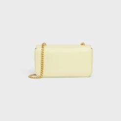 Sale CHAIN SHOULDER BAG CLAUDE in shiny calfskin Women More Lines·Claude | Categories·Shoulder Bags
