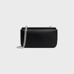 Clearance CHAIN SHOULDER BAG CLAUDE in shiny calfskin Women More Lines·Claude | Categories·Shoulder Bags