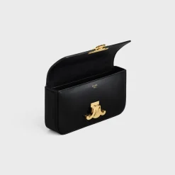 Outlet CHAIN SHOULDER BAG CLAUDE in shiny calfskin Women More Lines·Claude | Categories·Shoulder Bags