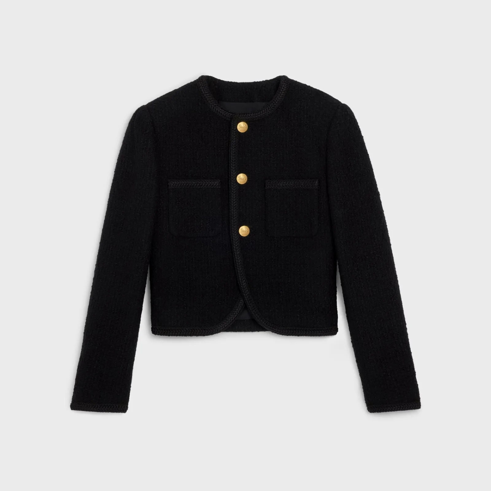 Online chasseur jacket in bouclé tweed Women Jackets