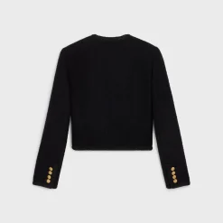 Online chasseur jacket in bouclé tweed Women Jackets