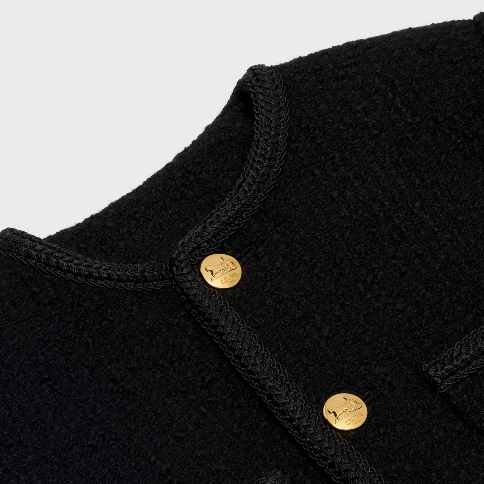 Online chasseur jacket in bouclé tweed Women Jackets
