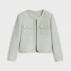 Sale chelsea jacket in lightweight natté Women Jackets