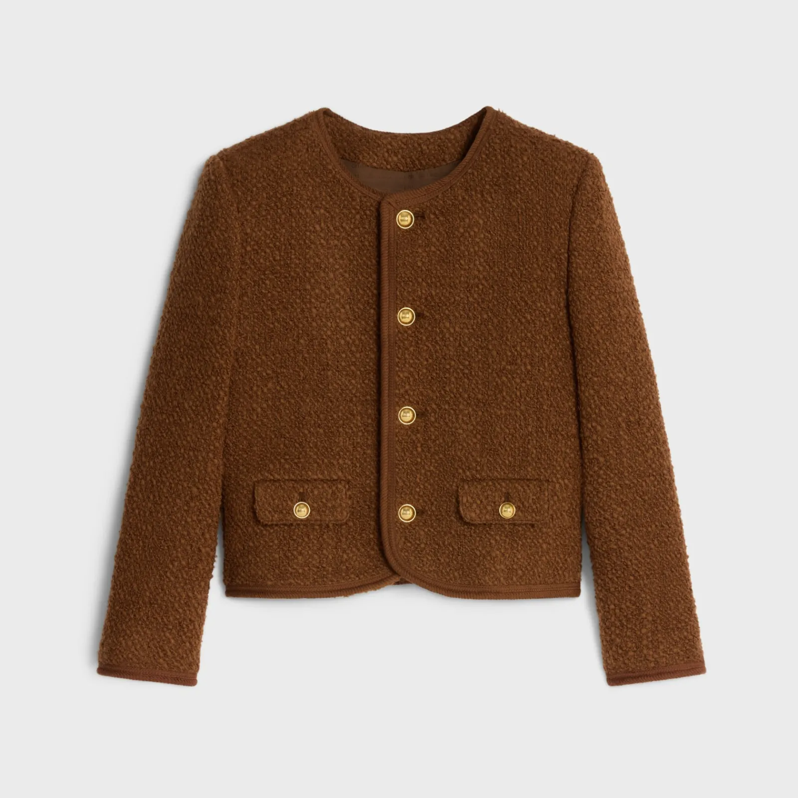 Clearance chelsea jacket in mohair wool tweed Women Jackets