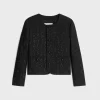 Outlet chelsea jacket with sequins in double faced wool Women Jackets