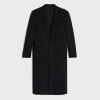 Fashion chesterfield coat in wool cloth Women Coats