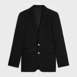 Sale classic jacket in diagonal wool Jackets & Trousers