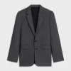 Discount classic jacket in lightweight wool Jackets & Trousers