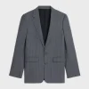Fashion classic jacket in striped wool Jackets & Trousers