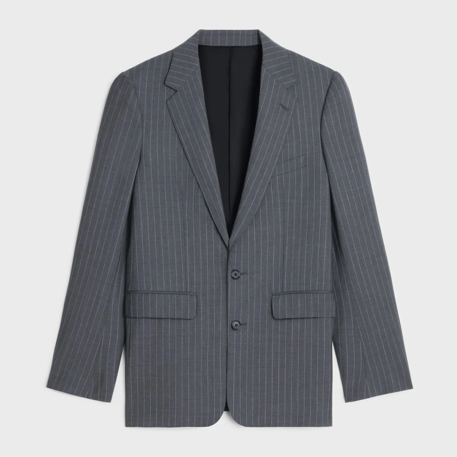 Fashion classic jacket in striped wool Jackets & Trousers