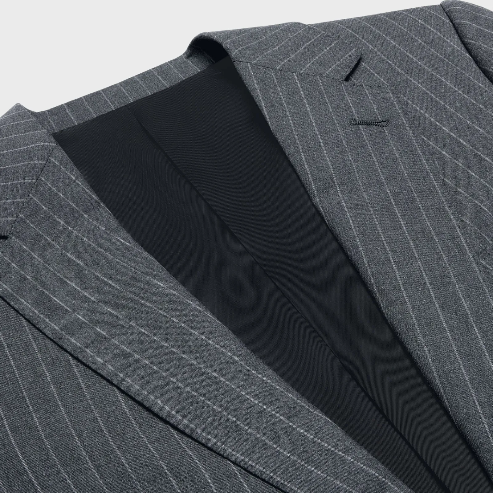 Fashion classic jacket in striped wool Jackets & Trousers