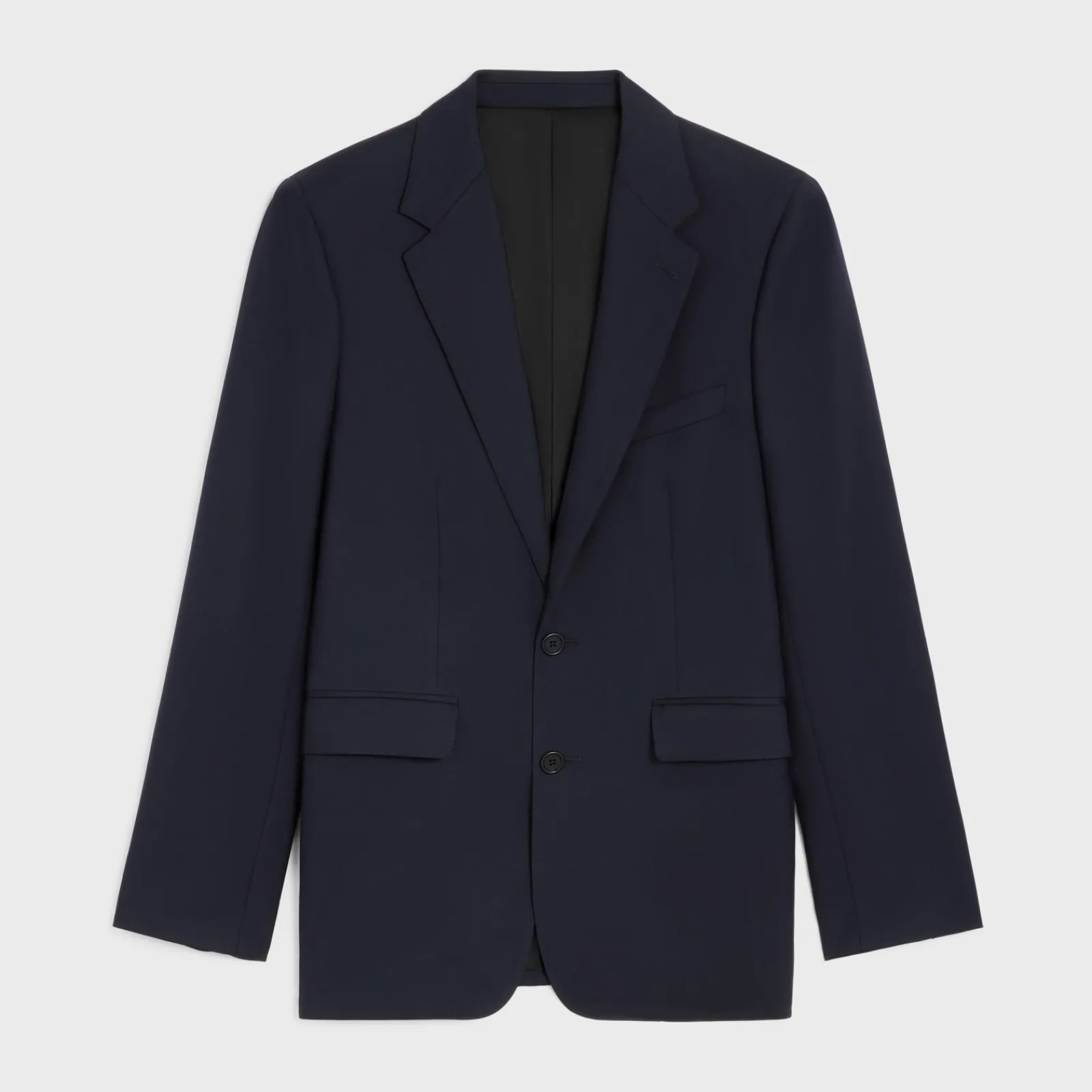 Best Classic jacket in wool gabardine Jackets & Trousers